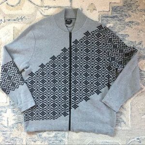 DKNY Men’s Full Zip Sweater